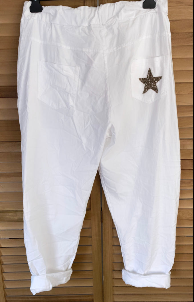 Pantalon blanc  BEA Grande Taille