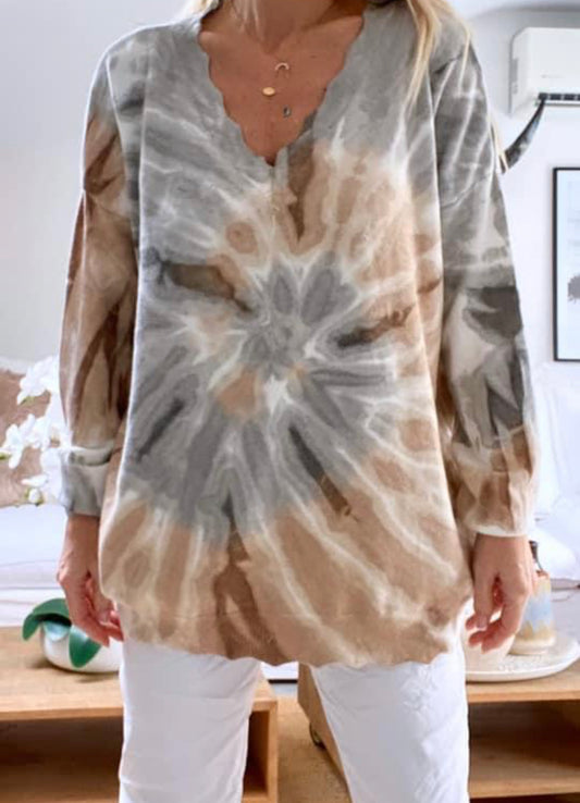 Pull viscose tie And dye AXELLE