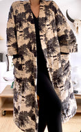 Charger l'image dans la visionneuse de la galerie, Kimono long velours VIVIANE
